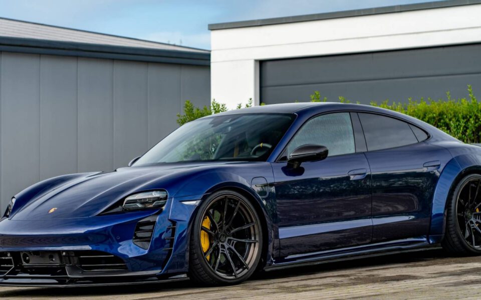 Porsche Taycan Tuning - PD-TE Widebody Aerodynamik-Kit