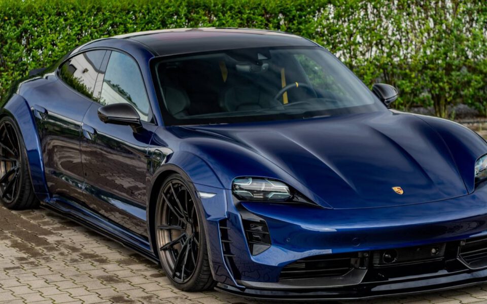 Porsche Taycan Tuning - PD-TE Widebody Aerodynamik-Kit