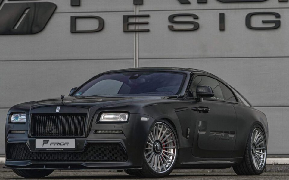Rolls-Royce Wraith Tuning - Prior Design BlackShot Aerodynamik-Kit
